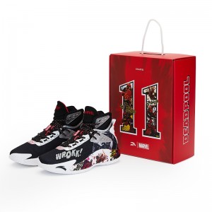 Anta KT5 Klay Thompson × Marvel Dead Pool Basketball Sneakers
