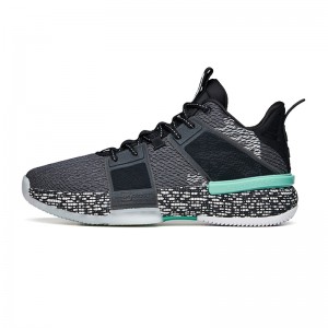 Anta 2021 Shock The Game 5 Impact 1 Anta Basketball Shoes - Black