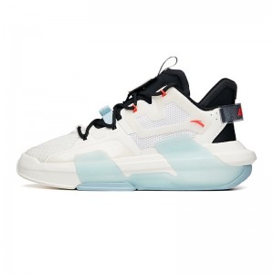 Anta x Yibo Wang 2021 Summer Badao 3.0 Men's Skate Shoes - White/Black/Red