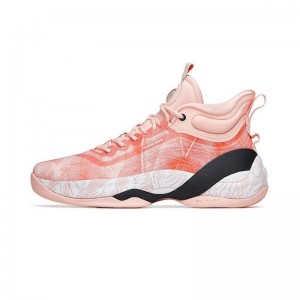 Anta KT7 Klay Thompson 2021 "Flamingo" High Top Basketball Sneakers