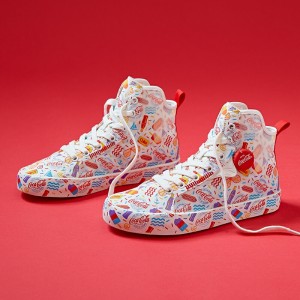 Anta X Coca-Cola 2020 Women's Canvas shoes "COCA-COLA"