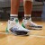 Anta x Gordon Hayward GH1 Birthday Low Basketball Sneakers - White/Black/Blue