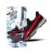 Anta X SEEED 2019 Spring New Men's Air Cushion Running Shoes NASA Casual Sneakers - Black/Red
